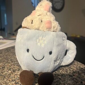 NWT Jellycat Hot Chocolate